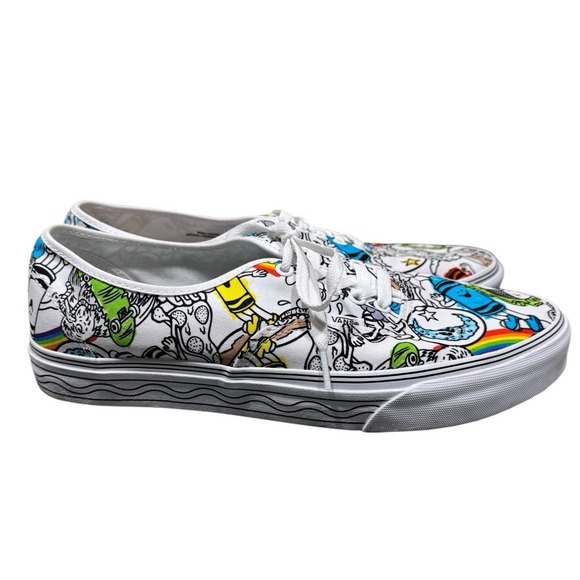 Vans X Crayola-DIY-Do It Yourself Authentic Shoes Men\'s Size 12 main image 9